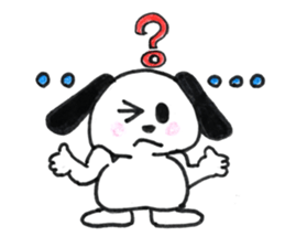 heartwarming dog. sticker #11636006