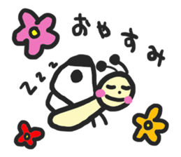 Cabbage butterfly of Mont-chan sticker #11636227
