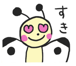 Cabbage butterfly of Mont-chan sticker #11636245