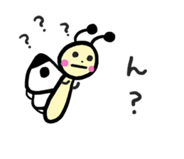 Cabbage butterfly of Mont-chan sticker #11636255