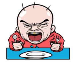 I scrambled eggs sticker #11636383