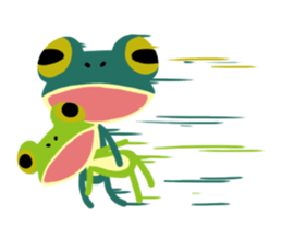 Frogstamp sticker #11636489