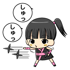 ninja girl and daily life