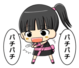 ninja girl and daily life sticker #11637221