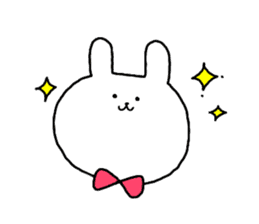 Loose cute rabbit sticker #11637330