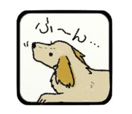 Pretty miniature dachshund. sticker #11637356