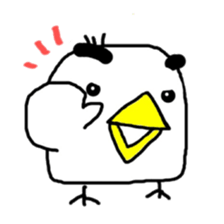 A simple birds sticker #11637828