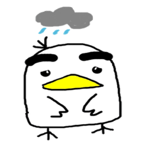 A simple birds sticker #11637831