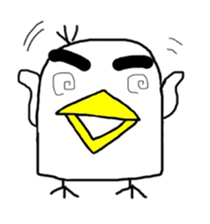 A simple birds sticker #11637833