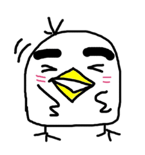 A simple birds sticker #11637847