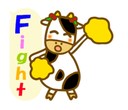 Daily cow sticker sticker #11638121