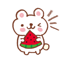 Frequently used words. summer sticker #11638356