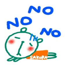 namae from sticker sakura sticker #11638458