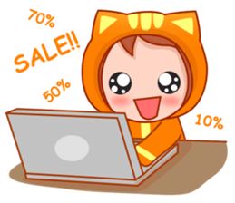 Firefighter Baby sticker #11638481