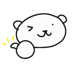 And polar bear sticker #11638657