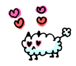 Wata neko sticker #11638975