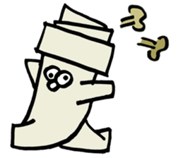 doggygummi run ! sticker #11639118