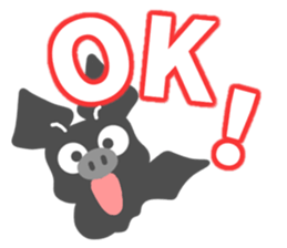 Sticker of Bat sticker #11639150