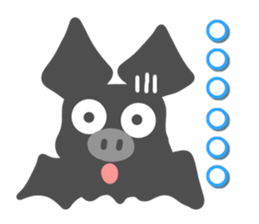 Sticker of Bat sticker #11639165