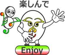 The Musical Score Boy (2) sticker #11639410