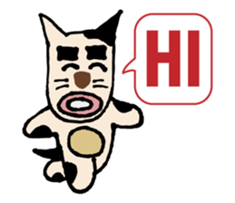 Zany guy sticker #11639504