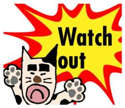 Zany guy sticker #11639519