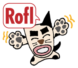 Zany guy sticker #11639520