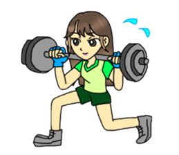 Kung-fu Karate girl Kimika sticker #11639759