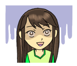 Kung-fu Karate girl Kimika sticker #11639773