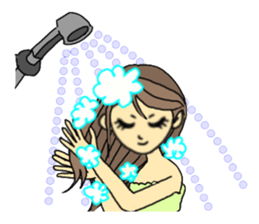 Kung-fu Karate girl Kimika sticker #11639776