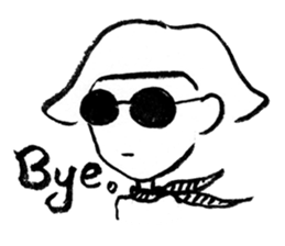 single eyelid pp sticker #11639881