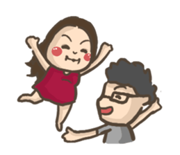 Emily's Pregnancy Weekly sticker #11640178