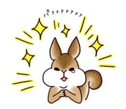 Guri of Squirrel sticker #11640387