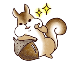 Guri of Squirrel sticker #11640388