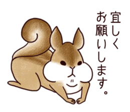 Guri of Squirrel sticker #11640393