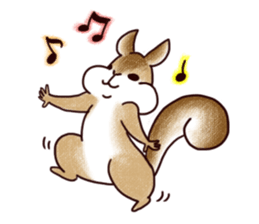 Guri of Squirrel sticker #11640395