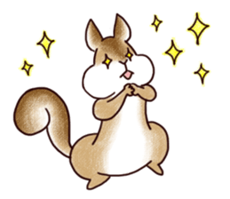 Guri of Squirrel sticker #11640397