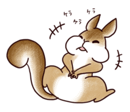 Guri of Squirrel sticker #11640413