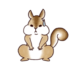 Guri of Squirrel sticker #11640416