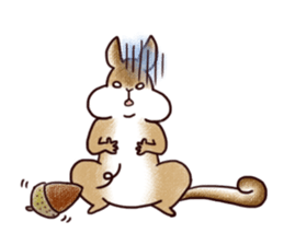 Guri of Squirrel sticker #11640417