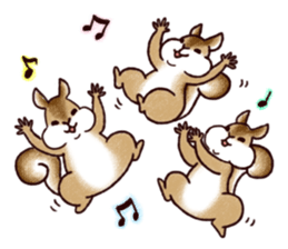 Guri of Squirrel sticker #11640420