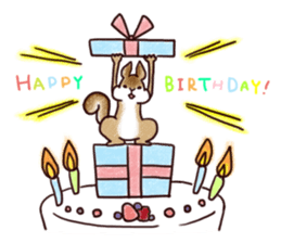 Guri of Squirrel sticker #11640423