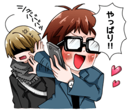 web comic "Hakoshina" -comic- sticker #11641110