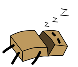 Carton boy KAPU sticker #11641194