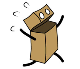 Carton Boy Kapu By Mr Cat Sticker 11641207