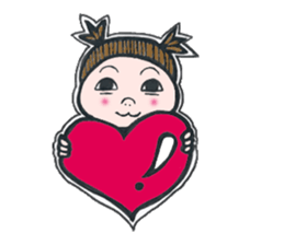 Qbee baby's family sticker #11642207