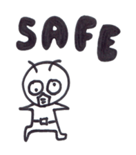 Green a guy sticker #11642230