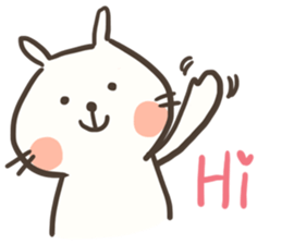 Bunny is Chubby sticker #11642904