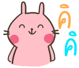 Bunny is Chubby sticker #11642910