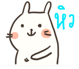 Bunny is Chubby sticker #11642935